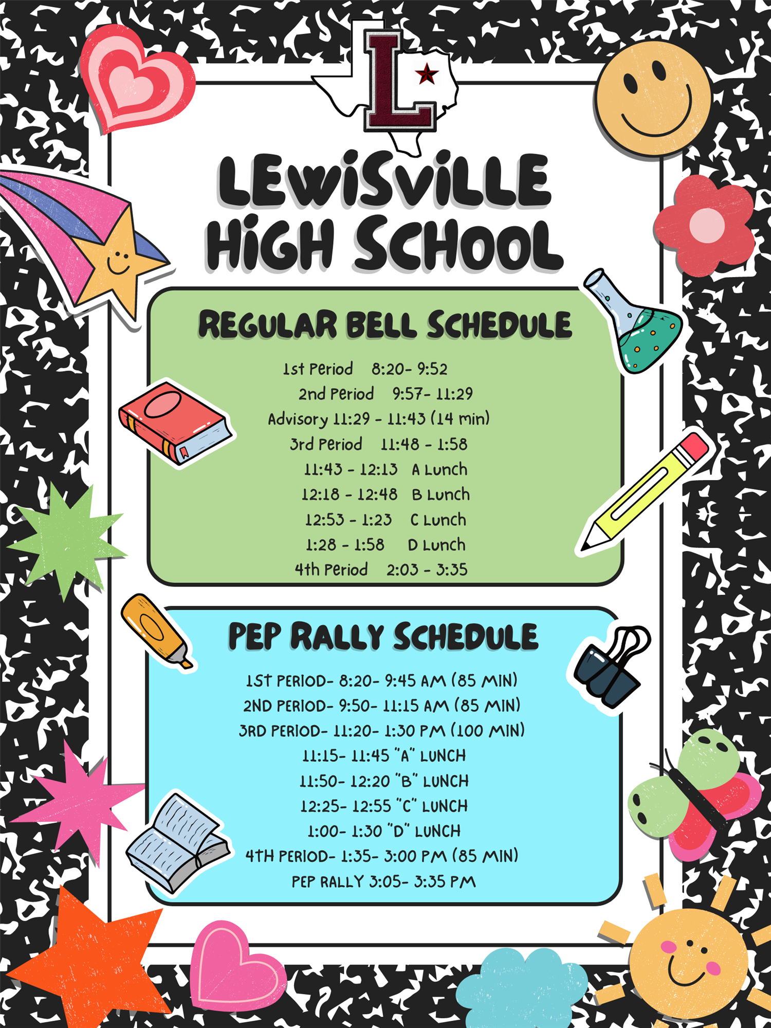  Bell Schedule